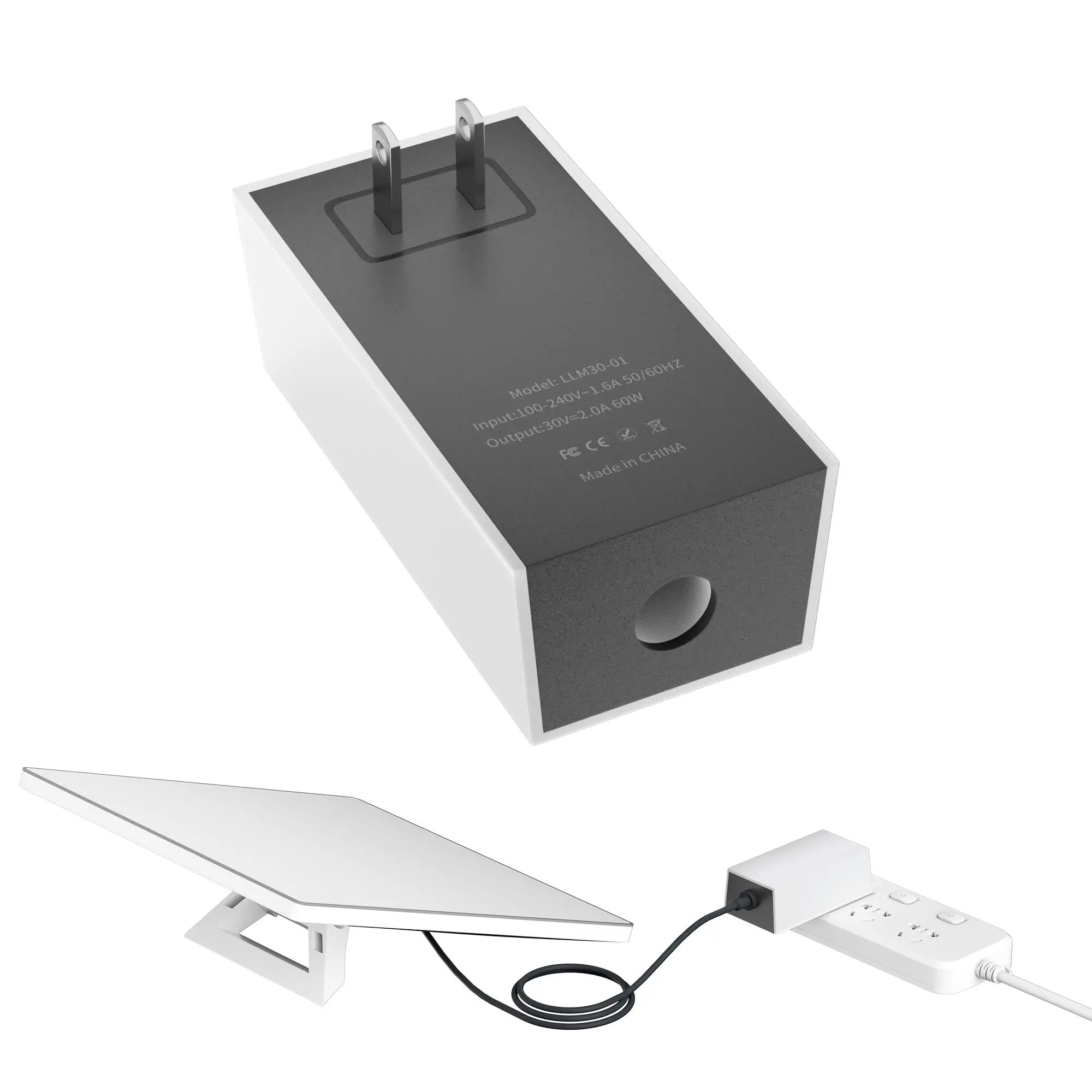 MINI-POW1 Starlink Mini Power Supply Adapter with 60W AC 100-240V Global Voltage